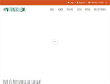 Tablet Screenshot of postureiglleida.com